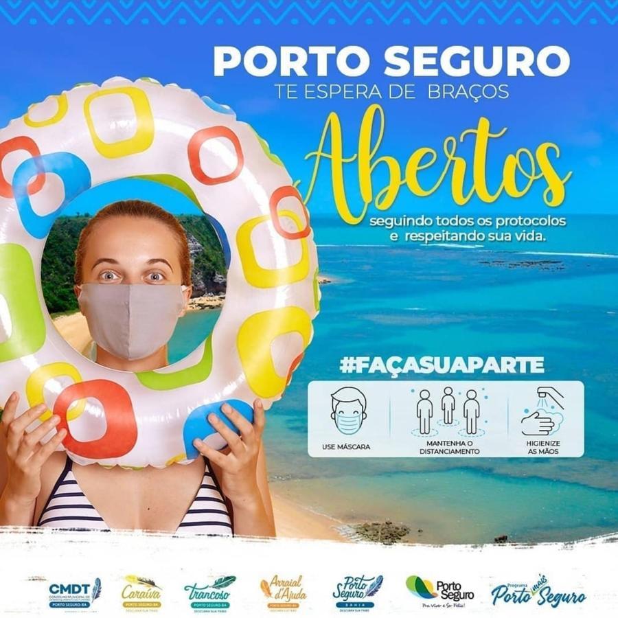 Casa Porto Mar America Praia 포르투세구로 외부 사진
